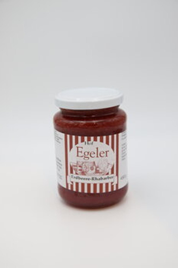 Produktfoto zu HE Marmelade Erdbeer-Rhabarber