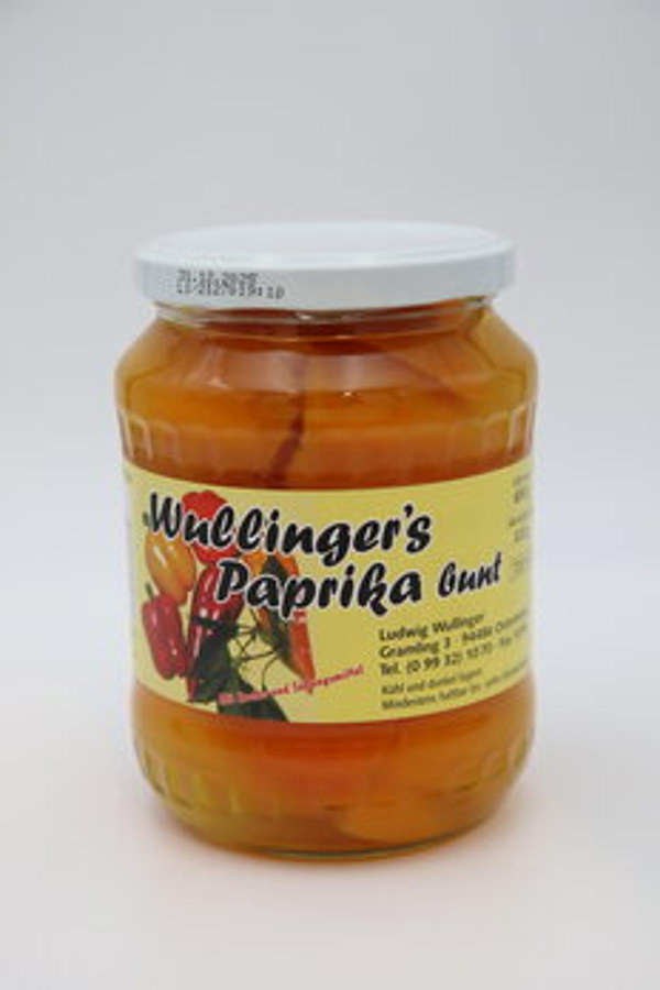 Produktfoto zu Wullinger's Paprika bunt