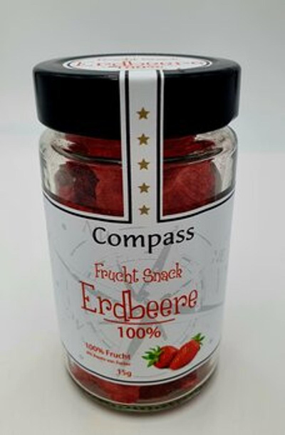 Produktfoto zu Frucht Snack Erdbeeren 15g