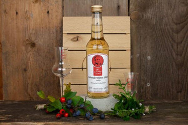 Produktfoto zu Holunderblüten Likör 0,35l 20%