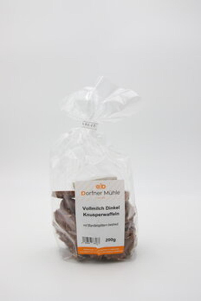 Produktfoto zu VM Dinkel Kunsperwaffel Mandel