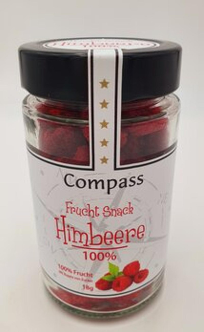 Produktfoto zu Frucht Snack Himbeere 20g